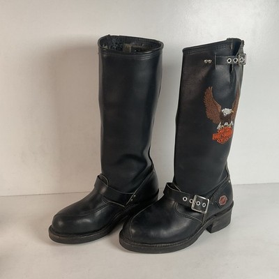 Vintage Harley Davidson Motorcycle Boots | Engineer | Men s 6.5 | Women s 7.5