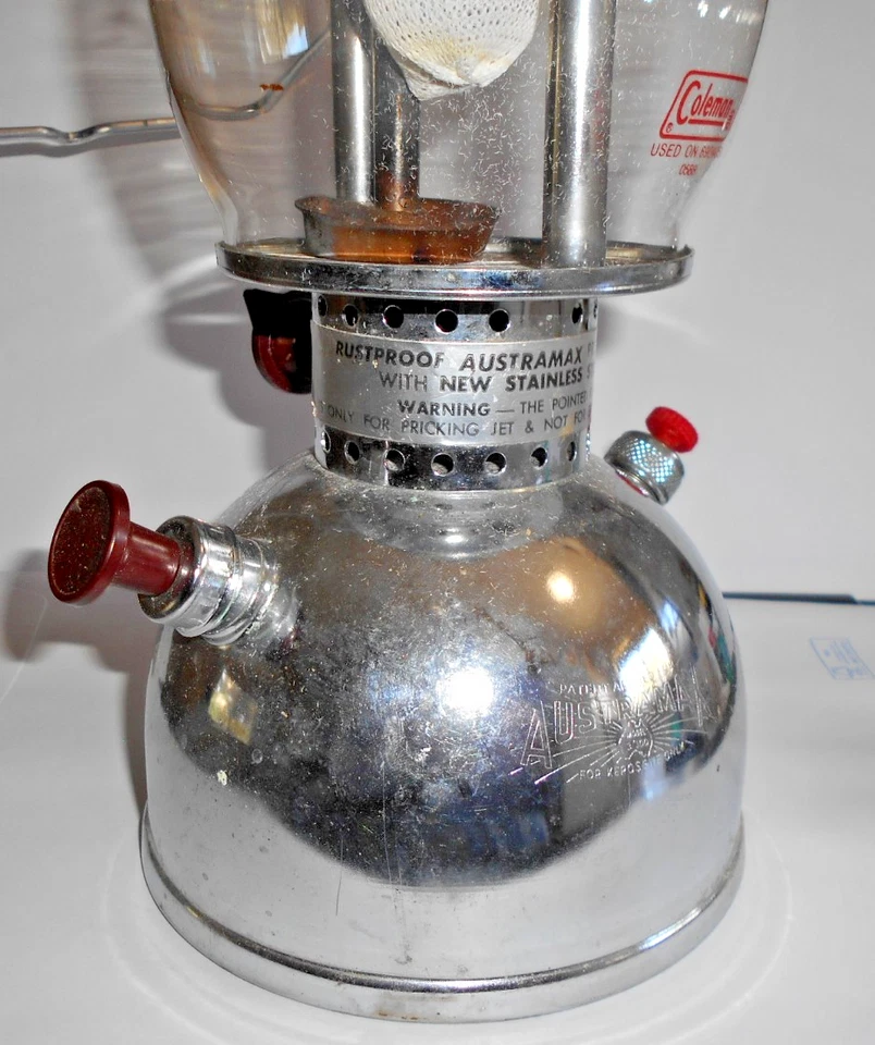 LINTERNA DE QUEROSENO AUSTRALIMAX, MANTO ÚNICO, FOLLETO FUERA DE CAJA NUNCA USADO Foto 3 de 4