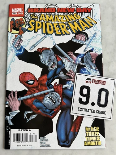 Amazing Spider-Man #547 VF/NM 9.0 - Buy 3 for FREE Ship! (Marvel, 2008) DG