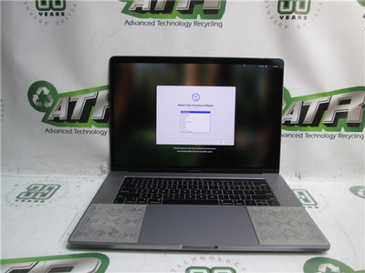 Apple MacBook Pro A1990 Laptop i7-8750H 2.2GHz 32GB 512GB SSD macOS