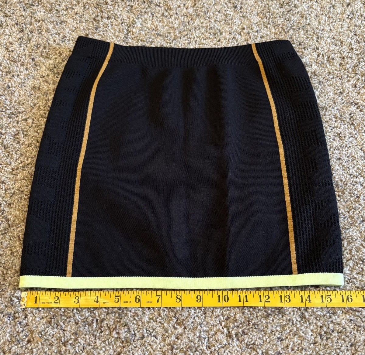 Adidas Beyonce X Ivy Park IVP Knit Skirt GV4820 High Waist Black