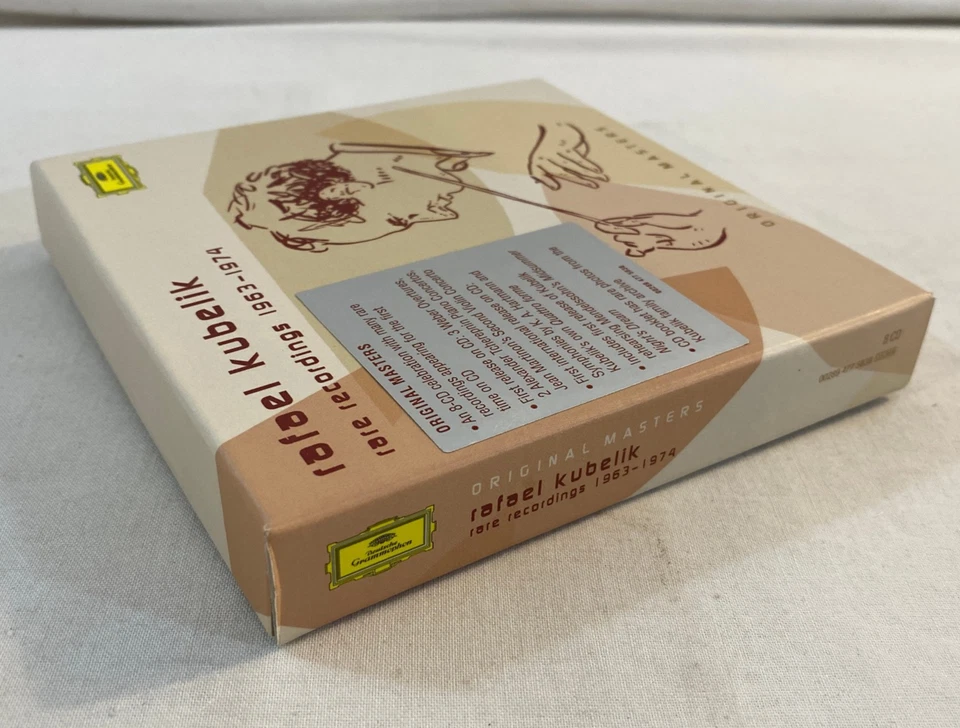 Rafael Kubelik Rare Recordings 1963-1974 Original Masters 8 CD Box Set LN - Image 4 of 4
