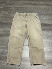Tan Carhartt work pants