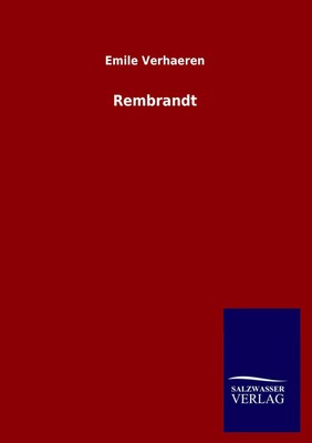 Emile Verhaeren | Rembrandt | Taschenbuch | Deutsch (2012) | 196 S. | Outlook