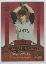 2005 Upper Deck Reflections Legendary Red 32/99 Hoyt Wilhelm #198 HOF 0b0
