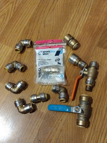 Large Group Of Shark Bite Attachments For Your Plumbing Needs