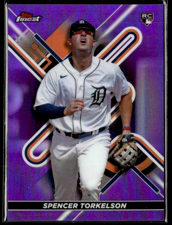 L48,322 - 2022 Finest Purple Refractors #84 Spencer Torkelson /250