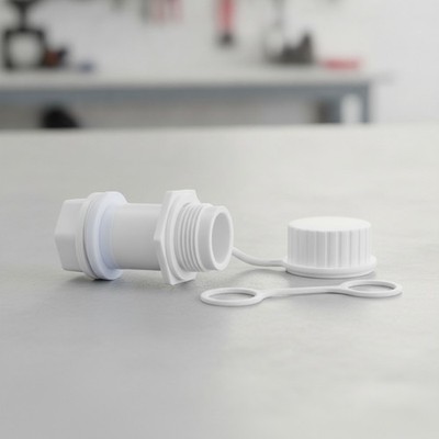 Cooler Drain Plug Replacement Kit Compatible with Igloo 50 165 Qt, Threaded D...