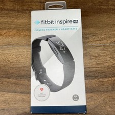 Fitbit Inspire HR Fitness Tracker - Black FB413BKBK Open Box