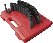 Sunex 3360DD 28 Piece 3/8-Inch Drive Master Deep Metric and Fractional Impact So