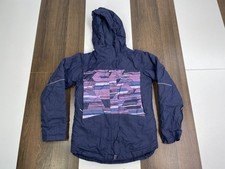 Columbia Youth Teens M 10-12 Purple Ski Jacket Outgrow Snowboard Omni Tech