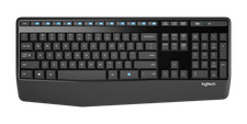 Logitech Mk345 Wireless Combo Full-Sized Keyboard With Palm Rest And Comfortable
