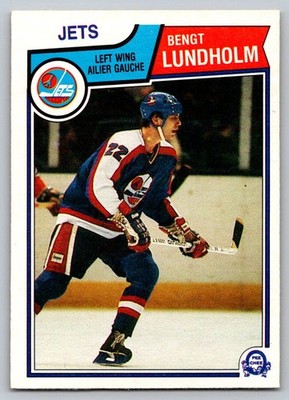 1983-84 O-Pee-Chee #387 Bengt Lundholm Winnipeg Jets