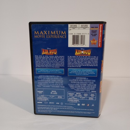 Air Bud Spikes Back / Air Bud: Seventh Inning Fetch (DVD) Disney Free Fast Ship! - Afbeelding 2 van 5