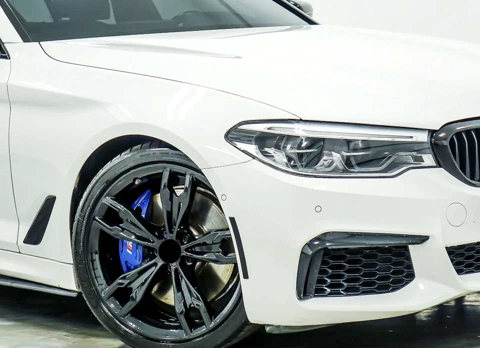 Euro Smoked Front Bumper Side Marker Reflex For BMW 2017-22 G30 530 540 550 M5 - Image 4 of 4