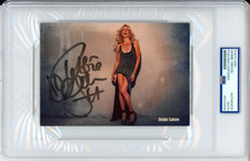SIGNED Debbie Gibson The Body Remembers AUTOGRAPHED Photo Postcard PSA DNA COA