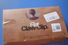 Flat Oval Plastic Claw Clip Set, Multicolor, 3.5 in, 8 Pcs, Women