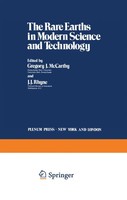 J. J. Rhyne (U. A.) | The Rare Earths In Modern Science And Technology | Buch