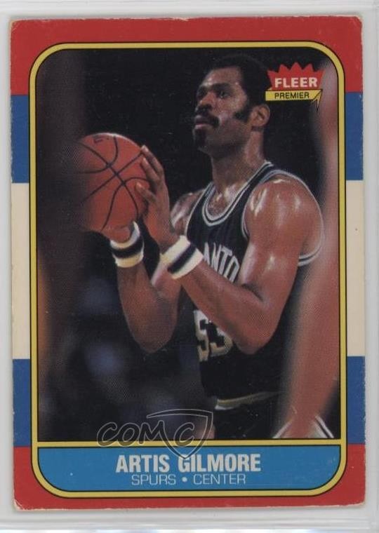 1986-87 Fleer Artis Gilmore #37 HOF 0jw4