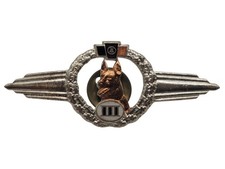 DDR Klassifizierungsabzeichen für Diensthundeführer 3. Stufe Badge A348