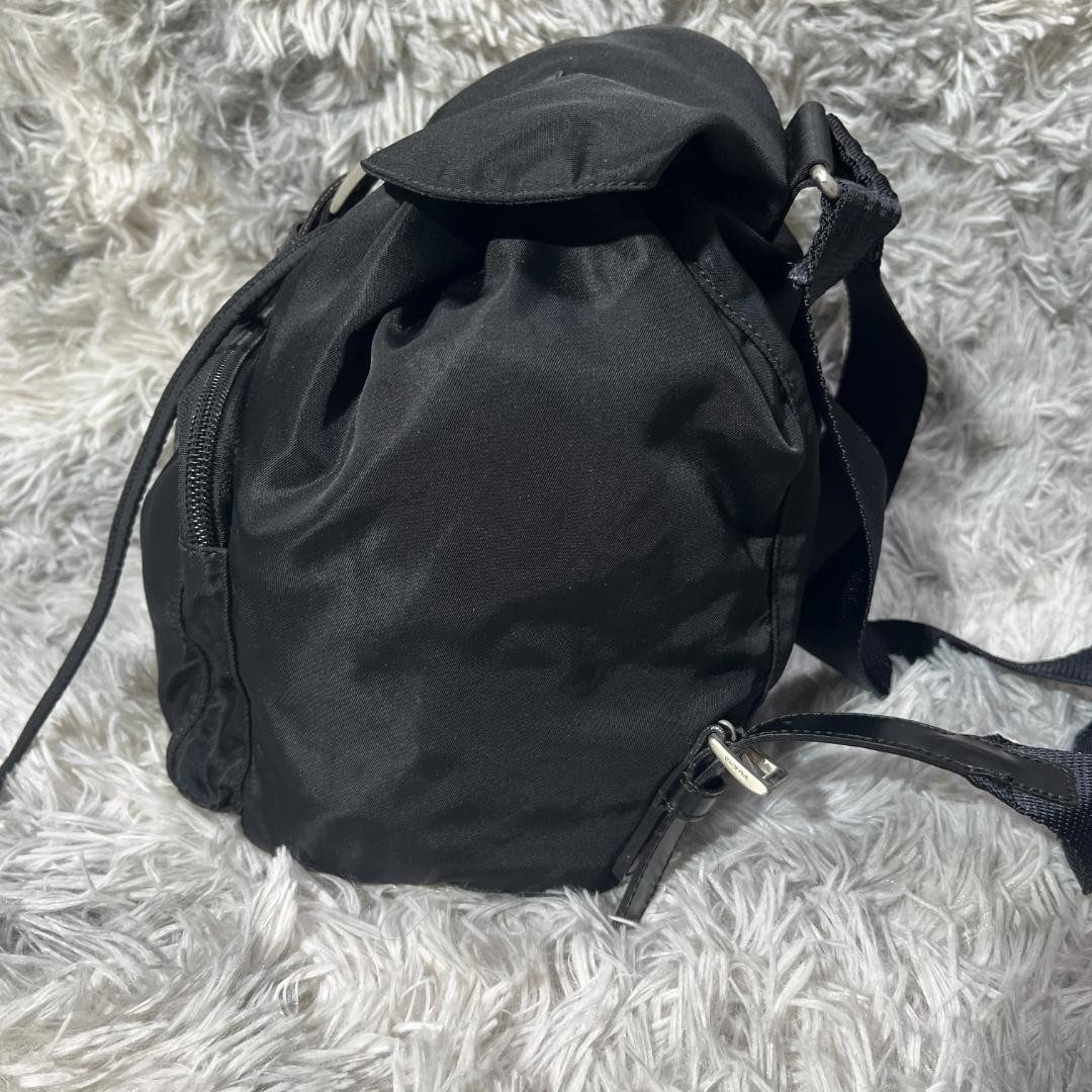 PRADA Backpack Nylon Triangle Logo from japan thumbnail 3