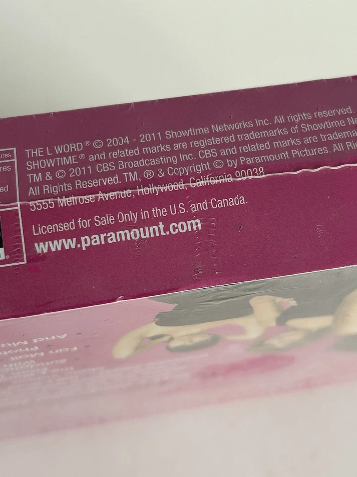 The L Word Complete Series (DVD 2011 25-Disc Set)  Brand New Sealed Box Faded - Image 3 of 4