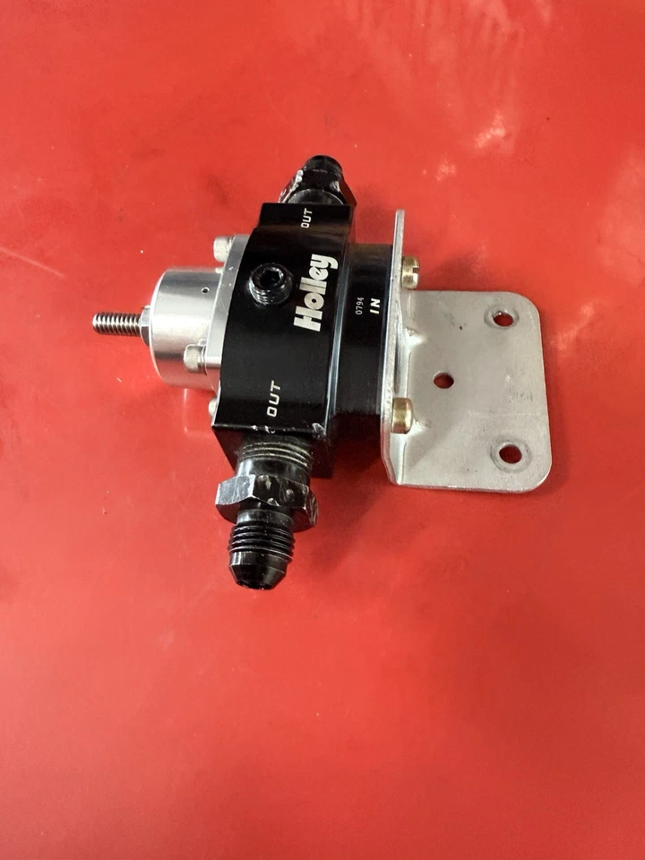 Regulador de presión de combustible Holley similar a 12-840; HP Billet 4,5-9 psi sin retorno Foto 3 de 4