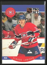 1990-91 Pro Set #153 Claude Lemieux