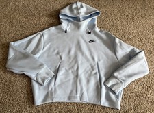 Women's Nike Powder Blue Oversize Hooded Sweatshirt, XS, NWT
