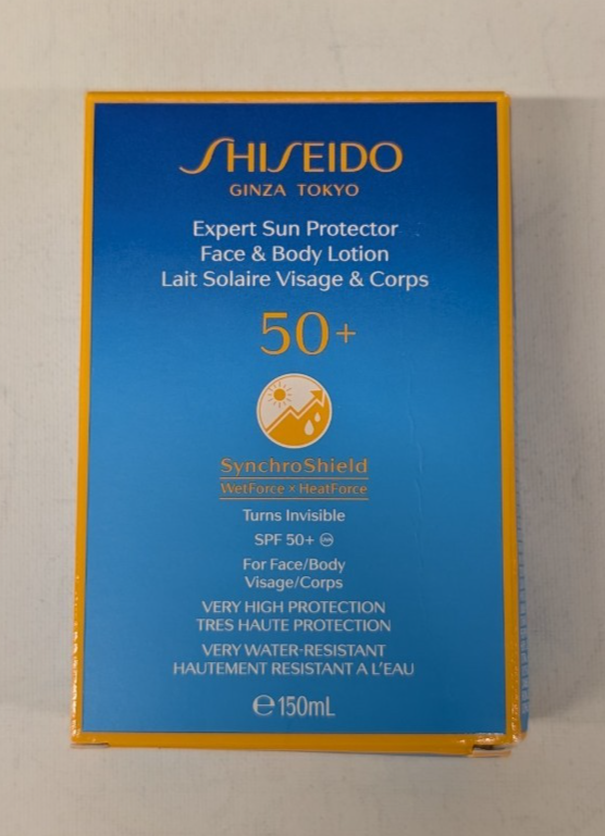 Shiseido Sun Protector Lotion Expert 150ml SPF50+ Water Resistant