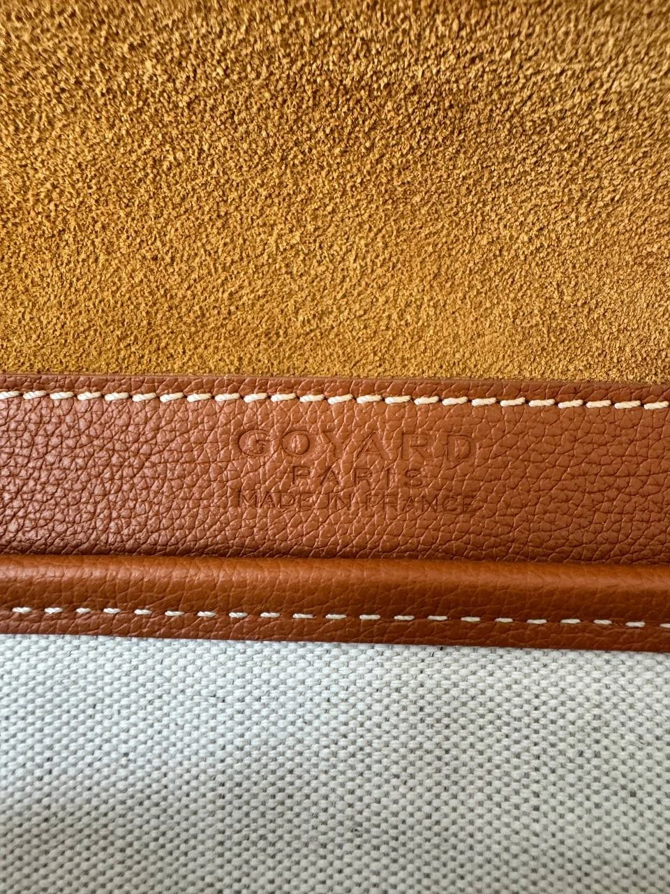 Goyard Coursier Borsa Messenger Marrone