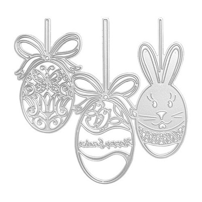 Easter Hanging Egg Metal Cutting Dies DIY Christmas Handmade Making Proje