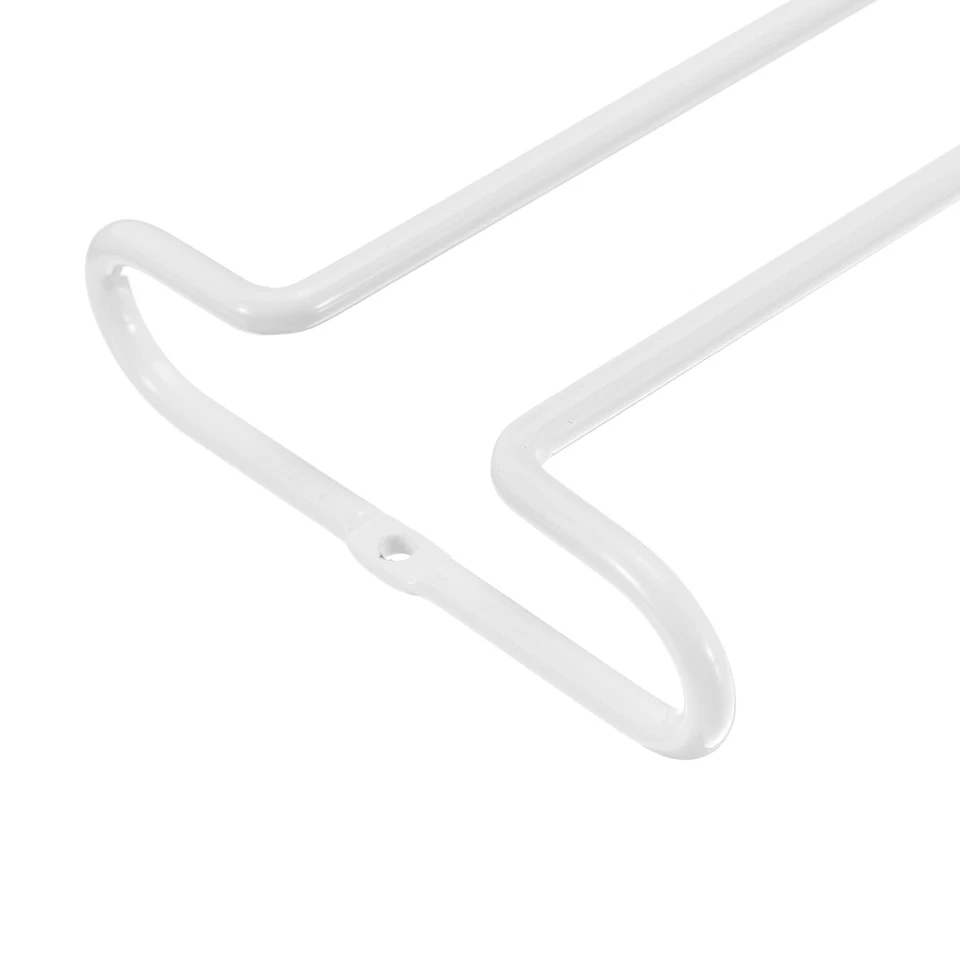 4 peças rack de vidro de vinho sob armário 10 polegadas para coluna de taça de 5 mm branco - Imagem 4 de 4