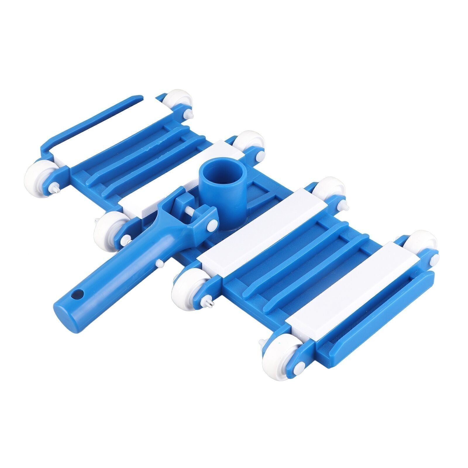 Swimming Pool Vacuum Head with Wheels Removable Adjustable Handle Cleaning Tools