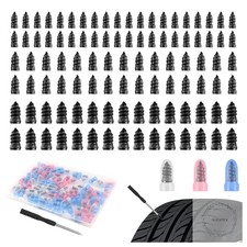 100pcs Tire Plug Kit With Large Medium Smallself-service Flat Screw In Tire 100pcs Tire Plug Kit With Large Medium Smallself-service Flat Screw In Tire