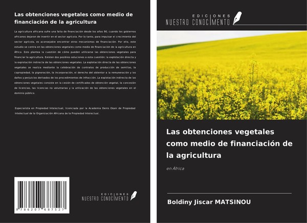 Boldiny Jiscar Matsinou | Las Obtenciones Vegetales Como Medio De...-image