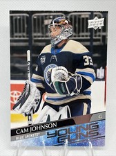 2020 Upper Deck Extended Series NHL Cam Johnson #712 Young Guns Blue Jackets