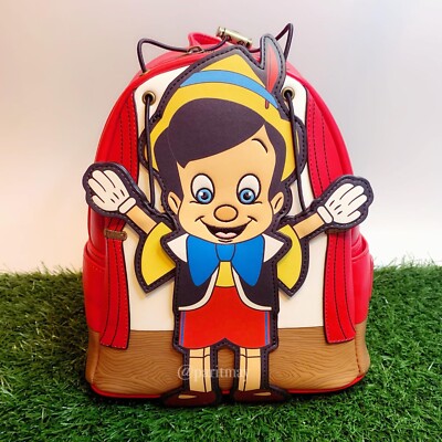 Loungefly Disney Pinocchio Marionette Mini Backpack (NEW  display picture 2