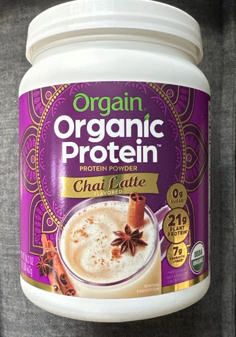 Orgain Organic Protein Powder- Chai Latte