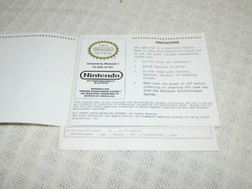 Nintendo NES MTV Remote Control Instruction Manual ONLY