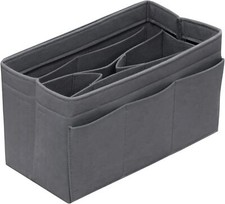 Purse Organizer Insert - Felt Bag Organizer for Tote Purse Bag with 14 Pocket...