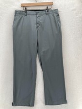 Nike Golf Dri-Fit Victory Pants Mens 38x30 Gray Performance Stretch Preppy Wick
