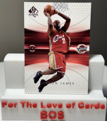 2004-05 SP Authentic LEBRON JAMES - #14