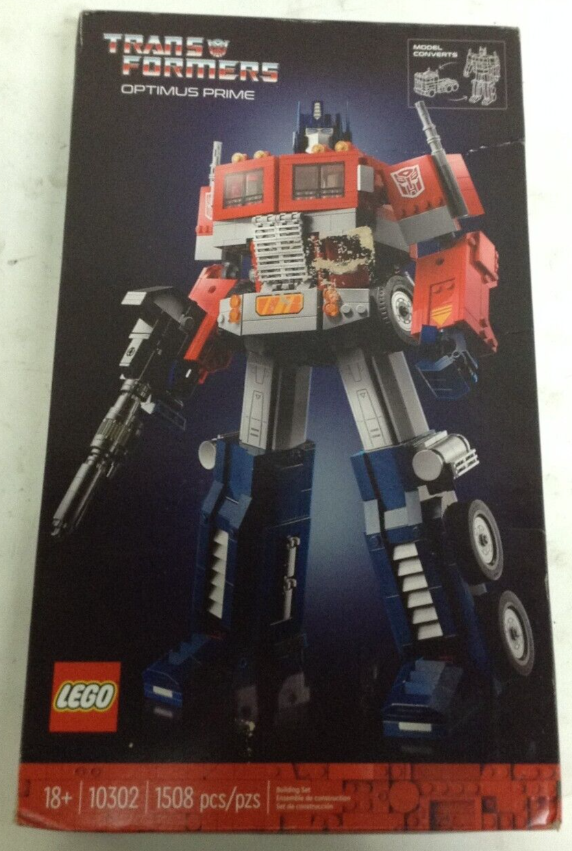 LEGO Optimus Prime 10302 Building Set for Adults Transformers