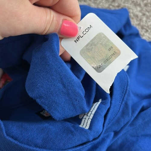 🆕 Indianapolis Colts Football NFL blaues T-Shirt Small - Bild 6 von 6