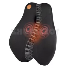 Electric Back Backrest Car Massage Cushion Waist Support Lumbar Massage Seat