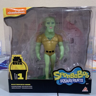 SpongeBob Squarepants Masterpiece Meme 8'' Handsome Squidward Series 1 Figure