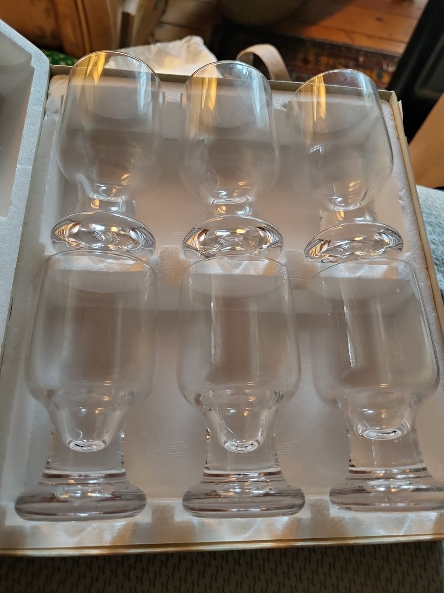 6 Vtg rare Tapio Wirkkala iittala JOIKU Scandinavian 10cl