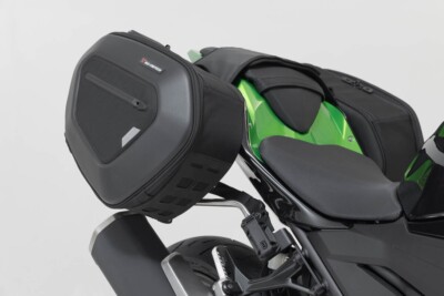 SW Motech Blaze Pro Panniers Saddle Bag Kit to fit Kawasaki Z400 Ninja 400