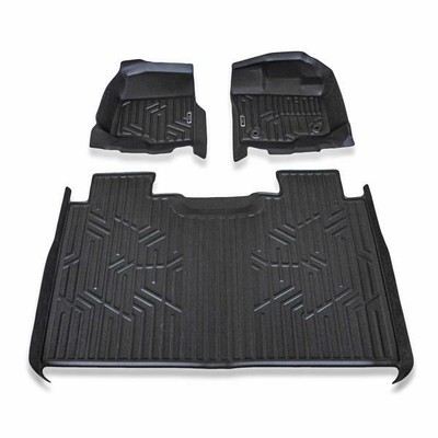 2015 2019 Ford F150 F 150 Floor Mats Liners Crew Cab Custom Fitted Front Rear Ebay